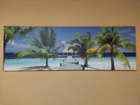 Strandbild / Bild auf Keilrahmen, 150 cm x 50 cm Nordrhein-Westfalen - Senden Vorschau