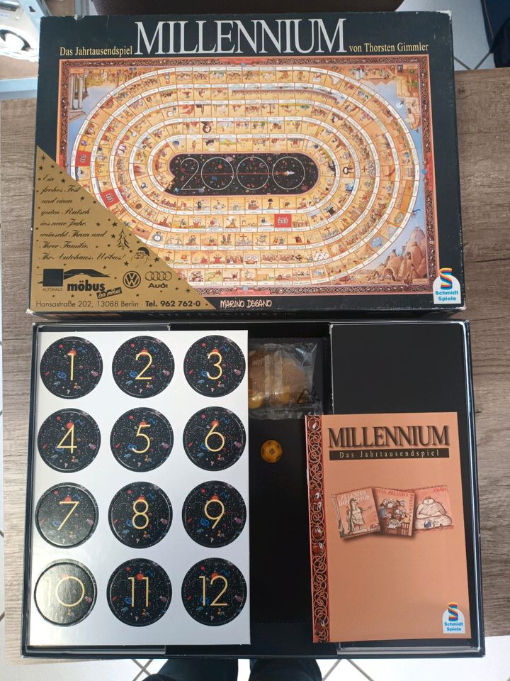 Gesellschaftsspiel, Brettspiel "Millennium 2000", Schmidt Spiele in Lübbecke 