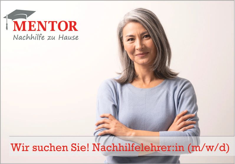 Rentner/Pensionäre (m/w/d) als Nachhilfelehrkräfte gesucht! in Mülheim (Ruhr)
