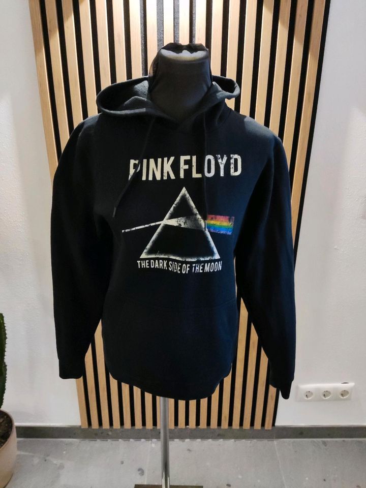 Pink Floyd Pullover Hoodie schwarz "dark Side of the Moon" S " in München