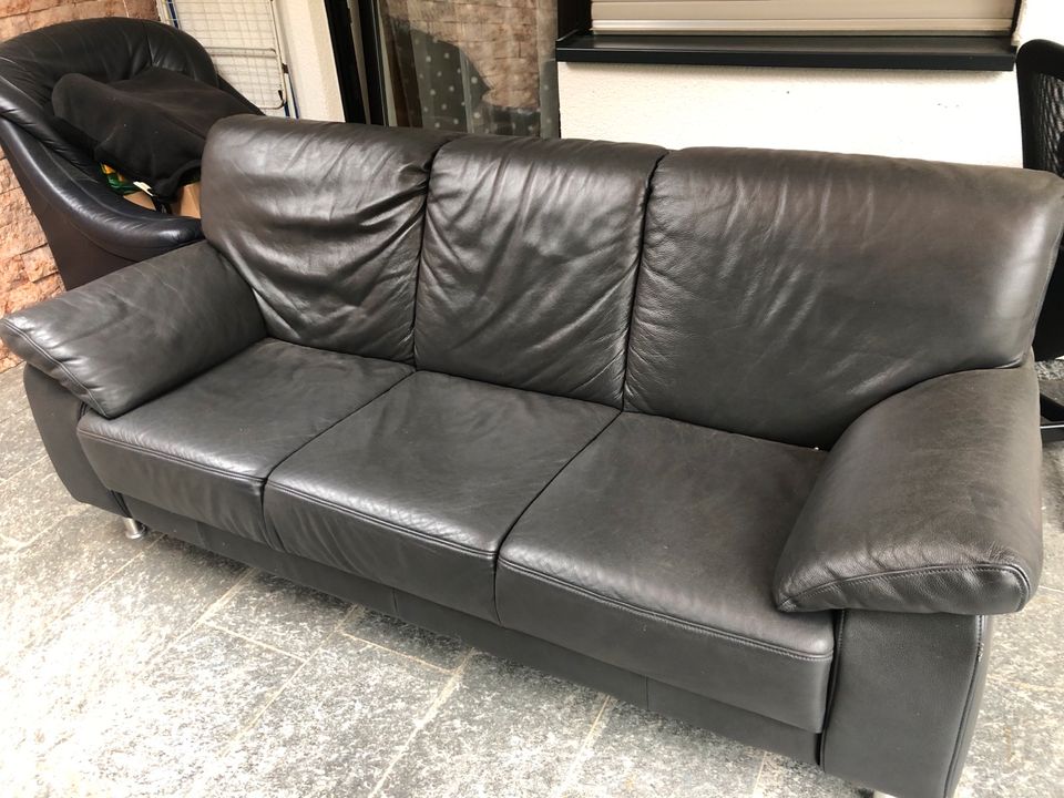 EchtLeder Sofa Himola in Frankfurt am Main