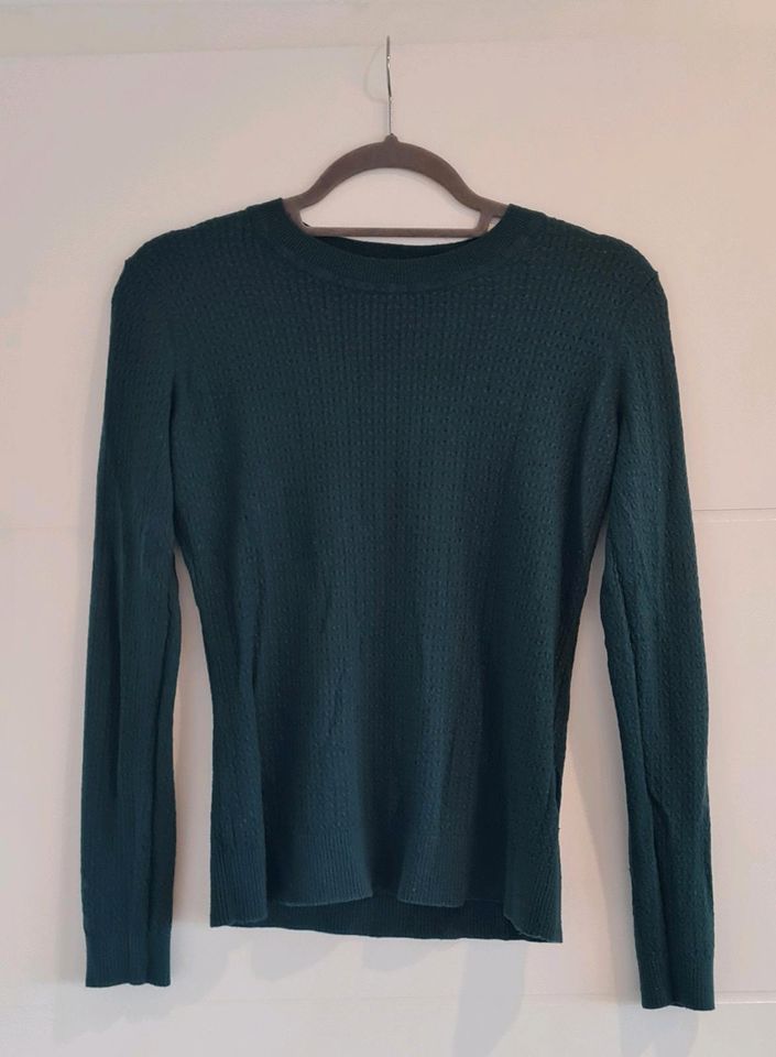 Grüner Pullover Gr. M v. H&M in Gemünden