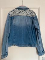 Blue Motion Denim wear Jeans Jacke Jeansjacke Spitze weiß Größe L Nordrhein-Westfalen - Oberhausen Vorschau
