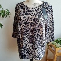 ZAIDA Shirt Gr.44 schwarz grau animalprint Struktur 3/4 Arm NP99€ Baden-Württemberg - Albstadt Vorschau