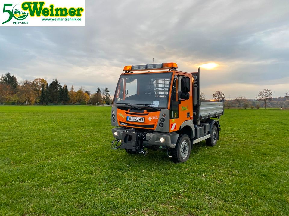 Aebi MT750 Kommunalfahrzeug Dreiseitenkipper Mehrzwecktransporter in Dietzenbach