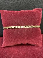 GOLD ARMBAND 14k 585 22,8cm L 0,4cm B 13,14g GG AU Berlin - Neukölln Vorschau