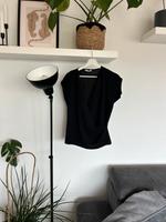 Zara Bluse mit V-Ausschnitt schwarz Rheinland-Pfalz - Jockgrim Vorschau