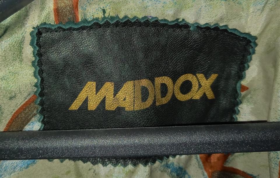 Damenjacke Lederjacke Schwarz von Maddox Gr. 38 Gebraucht in Stein