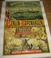 maritimes Poster, Nachdruck eines historischen Werbeplakats Nordrhein-Westfalen - Meschede Vorschau
