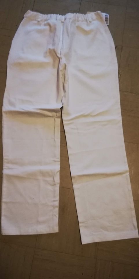 Damenhose Medizinhose Damen weiß Gr.46 Kochwäsche Neu in Ochsenfurt