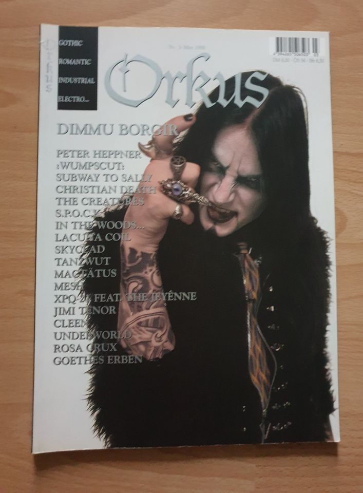 ORKUS Mag (45) DIMMU BORGIR, CHRISTIAN DEATH, GOETHES ERBEN in Bielefeld