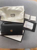 Gucci Portmonee schwarz GG Marmont Continental Niedersachsen - Celle Vorschau