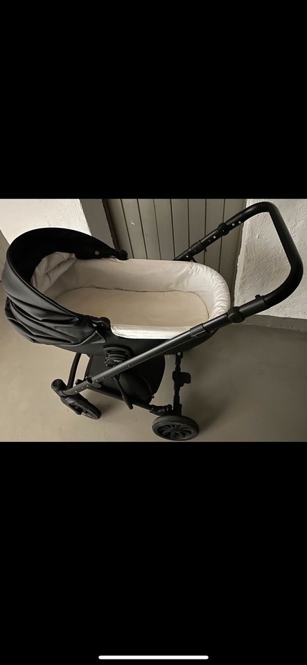 Anex Kinderwagen buggy Leder schwarz neuwertig in Köln