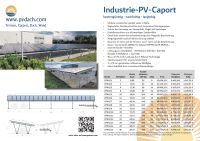 Solar PV Carport 8 KW 2 Stellplätze erweiterbar für große Parkpl. Bayern - Rottenburg a.d.Laaber Vorschau