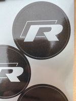 VW R Sticker Nabendeckel 50mm Thüringen - Geisa Vorschau