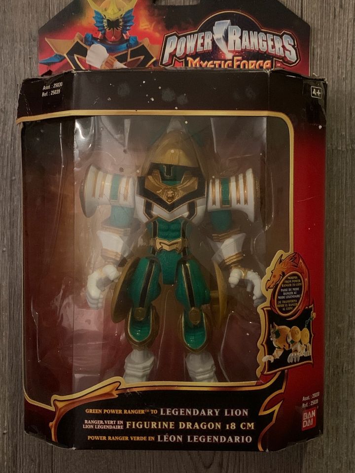 Power Rangers Mystic Force - Grüner Löwen Ranger in Elmshorn