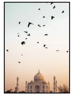 Taj Mahal Sonnenuntergang Poster 50x70 cm (ohne Rahmen) Kreis Pinneberg - Pinneberg Vorschau