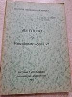 Lehrmaterial NVA DDR Panzer T 72 Offiziere  Konvolut 3 Sachsen-Anhalt - Wolmirstedt Vorschau