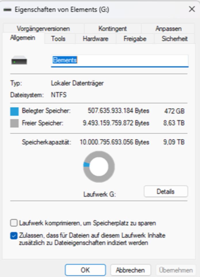 WesternDigital Festplatte WD Elements Desktop 3,5 Zoll 10TB in Frankfurt am Main