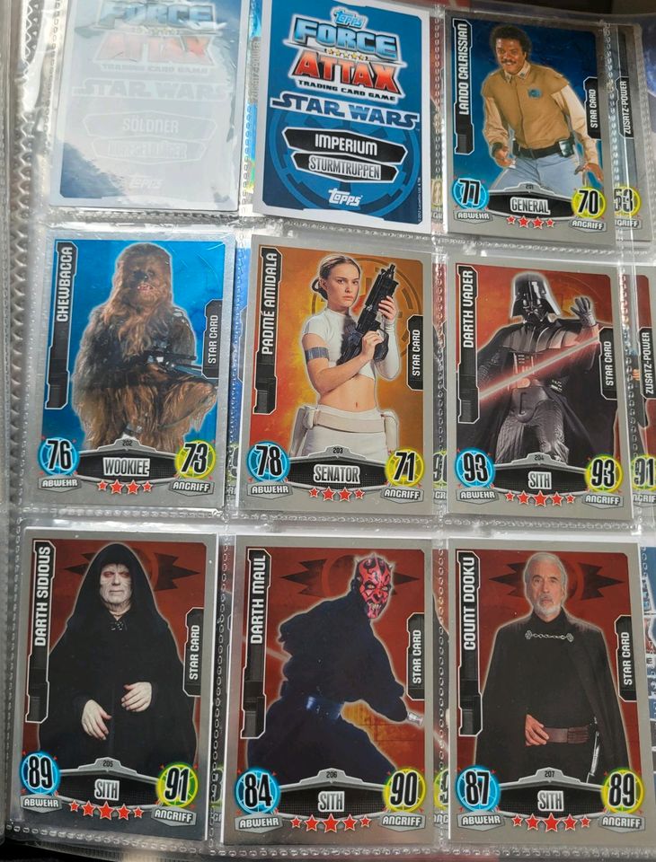 Star Wars Force Attax (Star Karten und Force Meister) in Essen