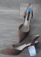 French Connection Slingback Pumps Sandalen braun NEU Gr 39 Bayern - Steinach b. Straubing Vorschau