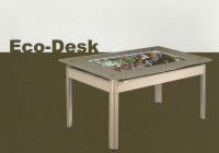 Aquarium Esstisch 146x88x76cm Weiß Tisch mit Becken 81L Deko Niedersachsen - Schwarmstedt Vorschau