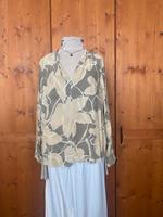 Neu Bluse leicht Yaya 38 grün Khaki beige floral Köln - Nippes Vorschau