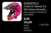 Cratoni Fullface Helm pink Nordrhein-Westfalen - Halver Vorschau