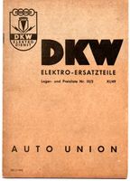 DKW Elektro-Ersatzteile Lager-und Preisliste November 1949 Baden-Württemberg - Schopfheim Vorschau