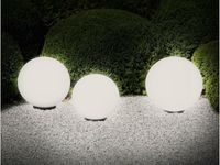 Solar Kugel 15 20,25,30cm LED Outdoor Erdspieß weiß Kugellampe Niedersachsen - Bad Zwischenahn Vorschau