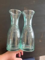 2 Glas Karaffen authentic Glass recycled Nordrhein-Westfalen - Hüllhorst Vorschau