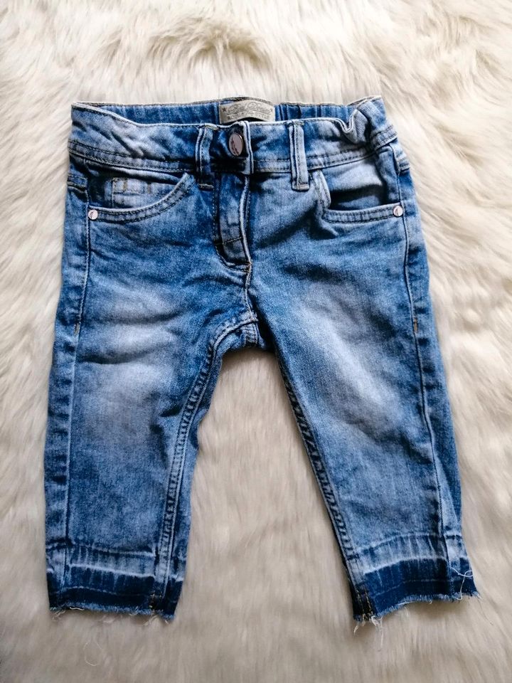 Kurze Jeans Hose, Shorts, Gr. 116,blau, denim, Mädchen in Oyten