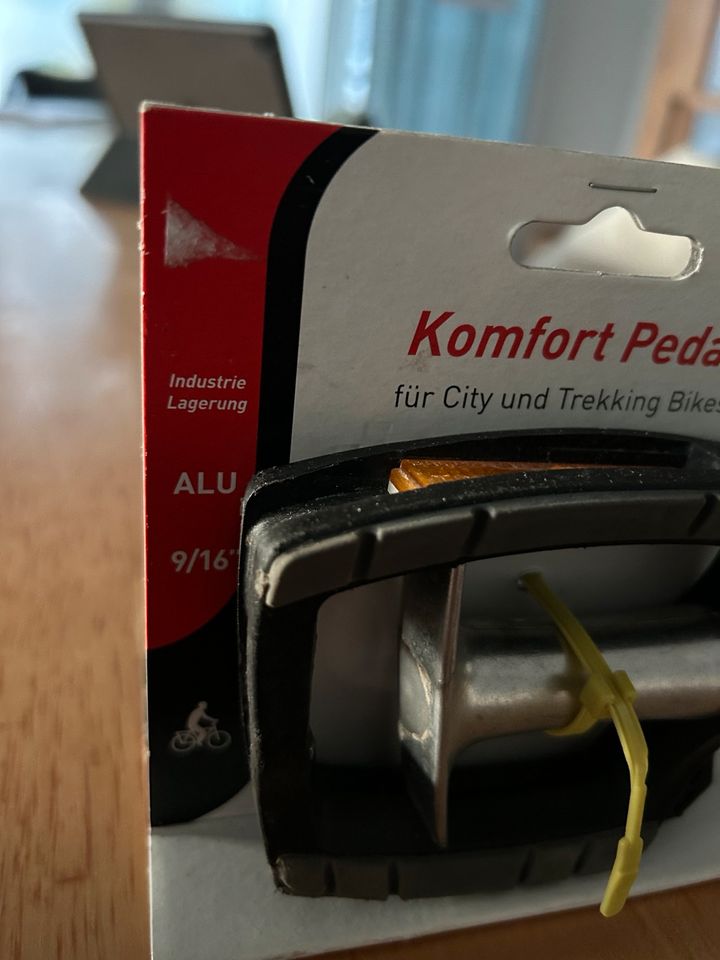 Pedale Komfort für City und Trekking Bikes 9/16‘‘ in Bodman-Ludwigshafen