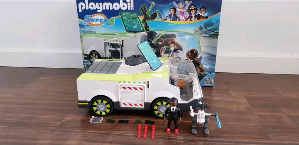 Playmobil 6692 Super 4 Fahrzeug Agenten Truck in Issum