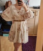 H&M Sommerkleid weiß mit Blumen Nordrhein-Westfalen - Kamen Vorschau