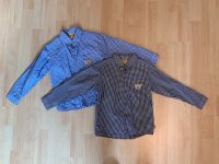 Zwei Steiff Hemden Gr. 104 kariert hell-/dunkelblau Niedersachsen - Bovenden Vorschau