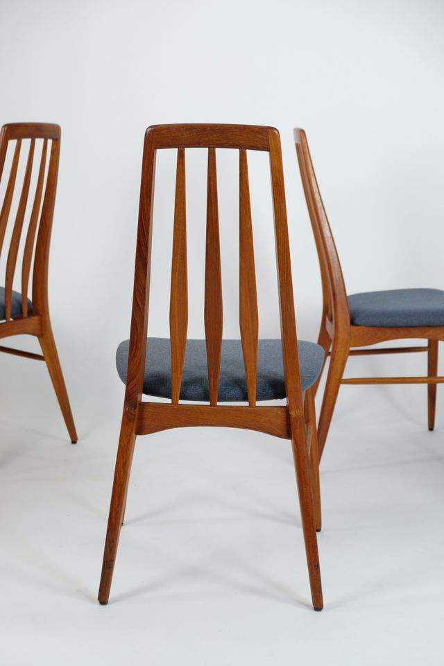 4x Danish Teak Stuhl Dining Chair Eva Koefoed Vintage 60er Design in Berlin