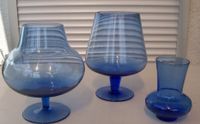 Vasen Set in blau Brandenburg - Wittstock/Dosse Vorschau