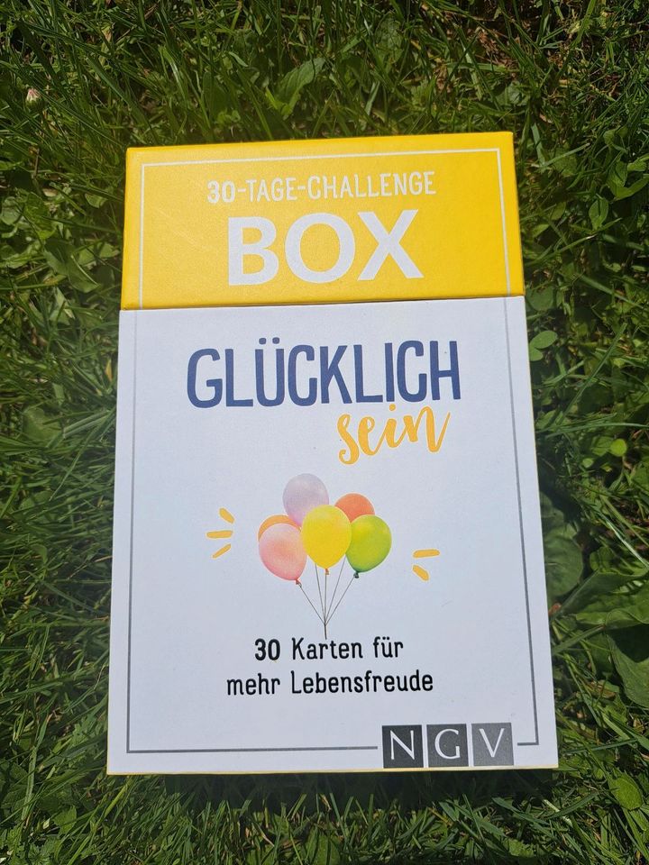 Glücklich sein - Box, wie neu in Regensburg