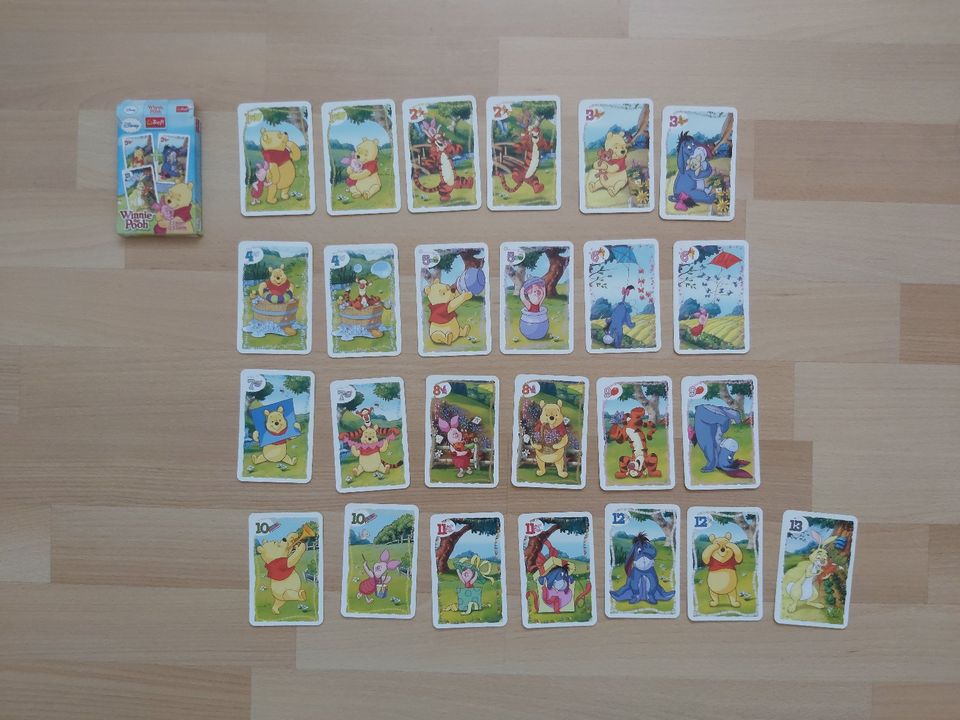 Winnie Pooh -Memory Karten Spiel Puzzle 100 Teile XXL, 3 in 1 Set in Hamburg