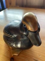 Schwarz-goldene Ente aus Keramik Rheinland-Pfalz - Böhl-Iggelheim Vorschau