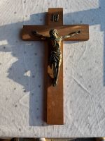 Jesus am Kreuz Holzkreuz Jesusfigur Bayern - Ingolstadt Vorschau