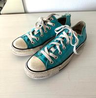 Converse Chucks Gr. 37,5 UK 5 Türkis Petrol Blau Low Niedersachsen - Apen Vorschau
