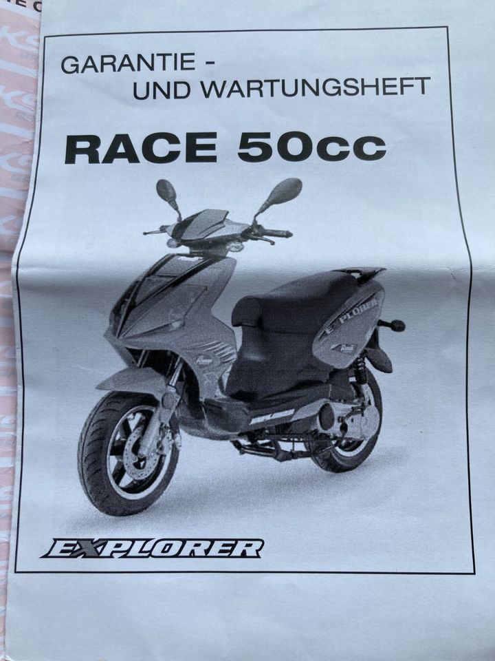 Motorroller Explorer Race 50 GT in Wülfrath