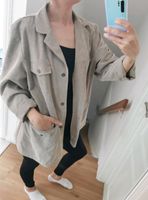 Cordjacke Sakko Blazer M 38 oversize beige Hemdjacke vintage Berlin - Rudow Vorschau