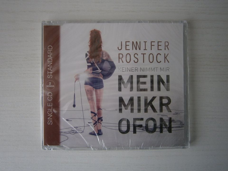 Jennifer Rostock - Mein Mikrofon - CD ! OVP ! Yaenniver ! RAR ! in Welver