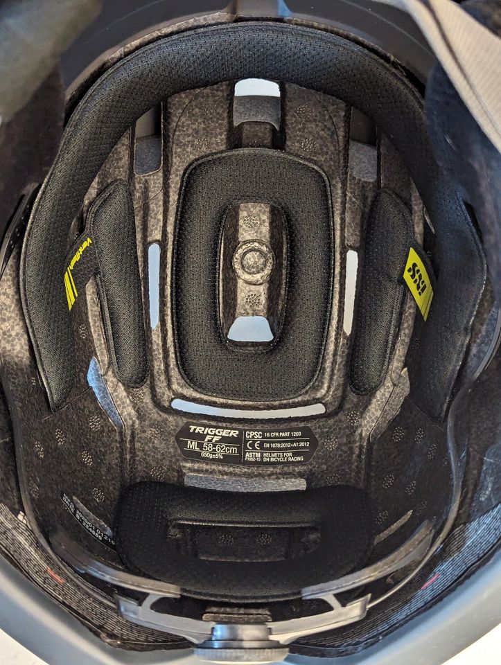 MTB Fullface Helm IXS Trigger FF schwarz - wie neu in Billerbeck