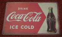 Coca Cola Retro Blechschilder Vintage Saarbrücken-Mitte - Malstatt Vorschau