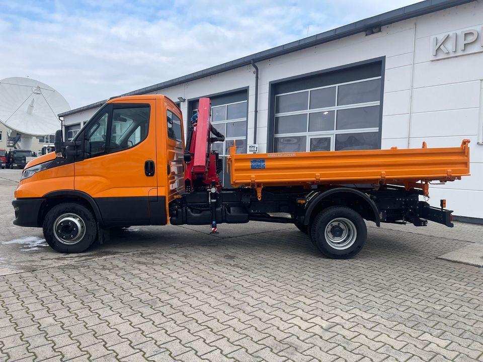 Iveco DAILY 72C18K|MEILLER|KRAN|FUNK GREIF|1358 EU|3t NL in Griesheim