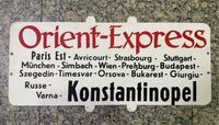 Original Blechschild „Orient Express“ Nordrhein-Westfalen - Dinslaken Vorschau